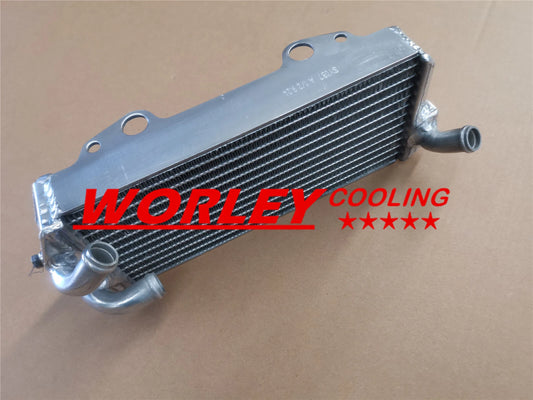 Aluminum Radiator + Blue Hose for Suzuki DRZ400E DRZ400 (2002-2007)