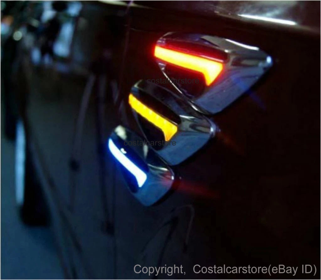 Amber LED Side Indicators for Ford Falcon AU BA BF FG (2001-2016 ...