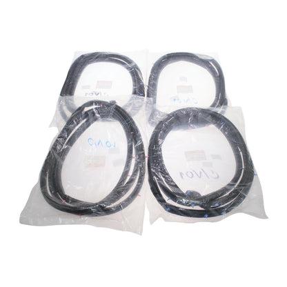 Front & Rear Door Weatherstrip Set for Honda Civic Ferio Sedan 2001-2004