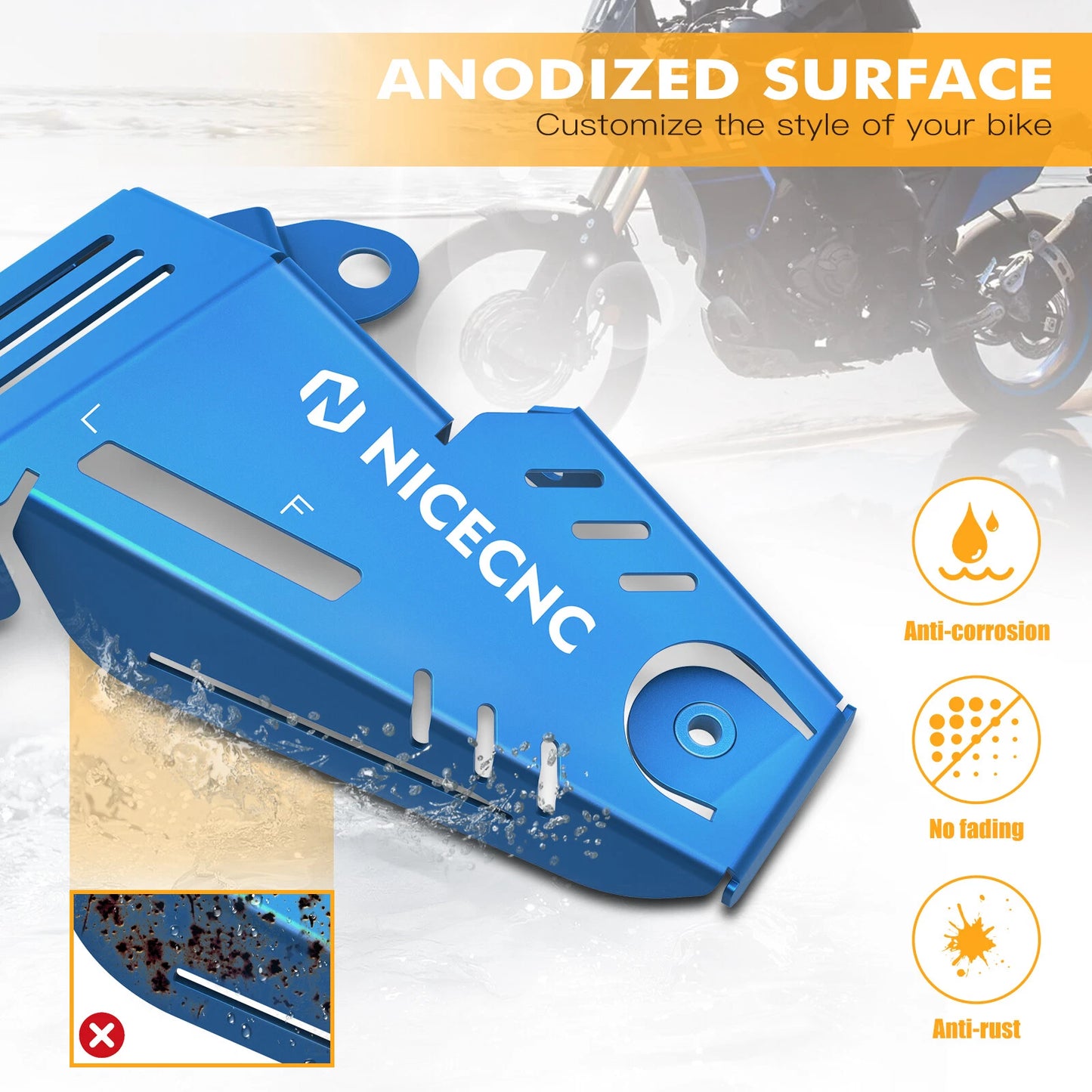 Auxiliary Tank Protector Cover for Yamaha Tenere 700 (2019-2024)