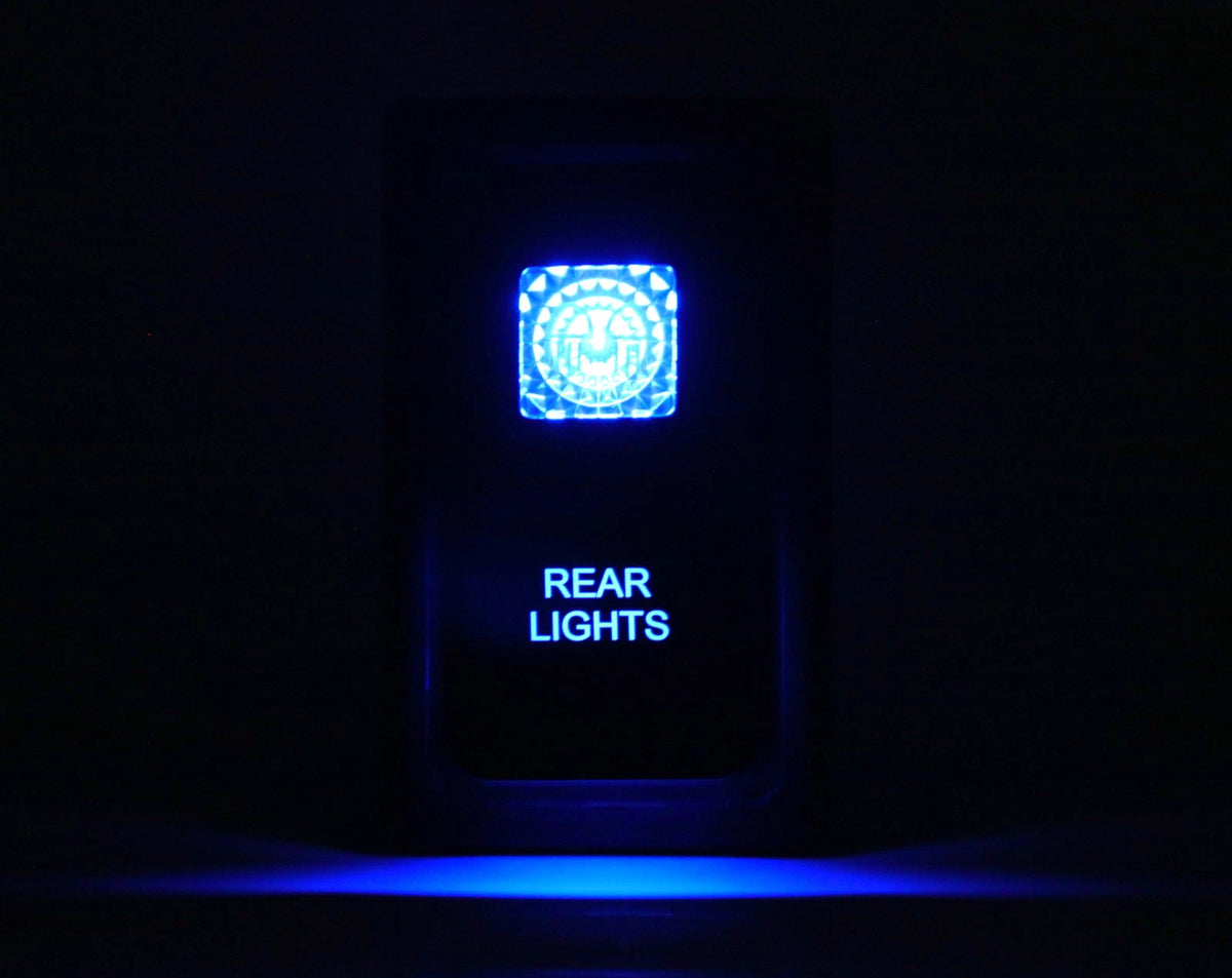 Dual LED Backlit Rocker Switch Rear Lights – Exclusive Motors