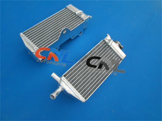 Aluminum Radiator + Black Hoses for Honda CR125R (1989)