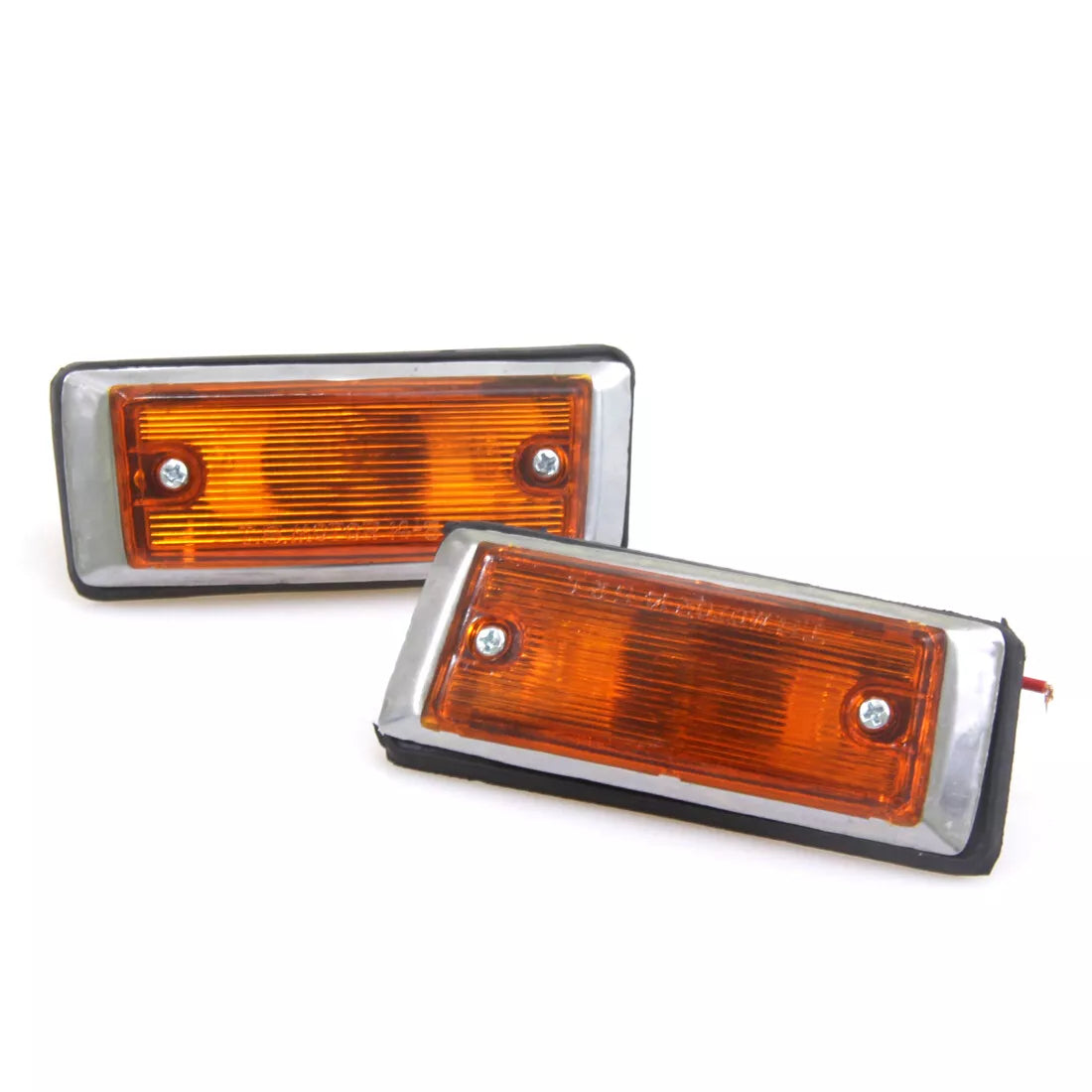 Amber Side Marker Light x2 for Toyota Celica Coupe 2200 GT 1970-1977