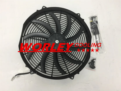 Aluminum Radiator + Fan for BMW E46 M3 330D 328 325 323 320 Ci 318i (99-06)