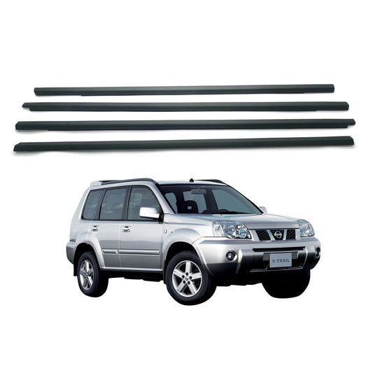 Front & Rear Door Moulding Weatherstrip for Nissan X-Trail 2000-2012