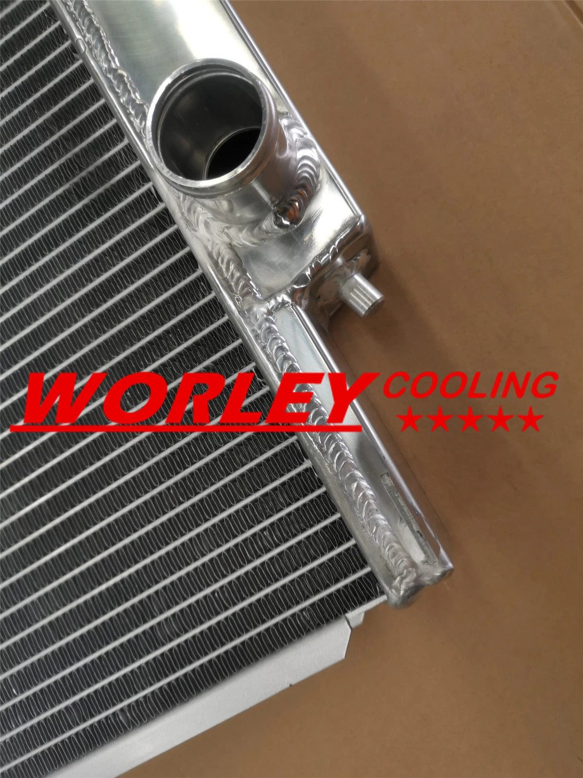 Aluminum Radiator + Blue Hose for BMW E36 M3 Z3 325TD 320 323 325 328 (1992-1999)