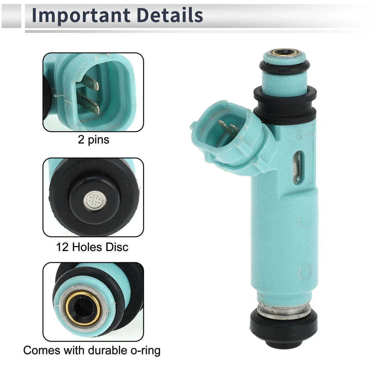 2l Injector Fuel Injector for Toyota Camry 2.2L (2000-2001) - 1 x Blue Injector ...