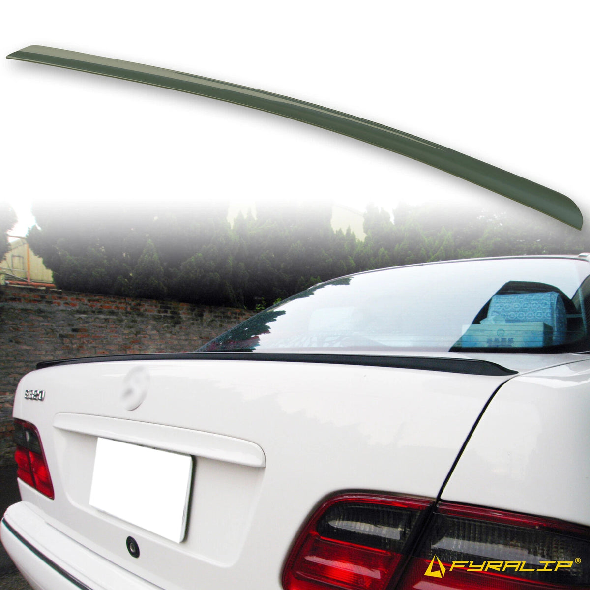 753 Gray Boot Lip Spoiler for Mercedes-Benz W210 (1996-2002 ...