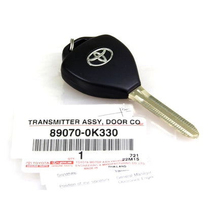Remote Key Set for Toyota Hilux MK6 SR5 Hilux2004-2011