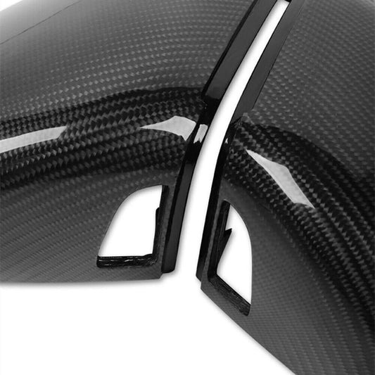 1 x Carbon Fiber Mirror Cover for VW Golf 8 MK8 VIII (2020-2023)