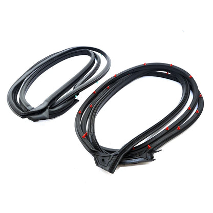 Front Rear Door Weatherstrip for Honda Civic 2017-2021