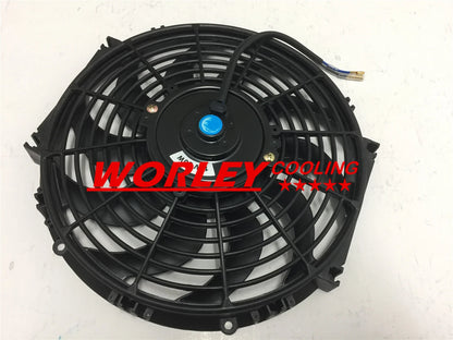 Aluminum Radiator + Fan for Austin Healey Sprite, MG Midget (1958-1979)