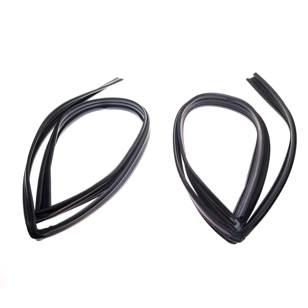 Front Glass Run Channel Seal Set for Mitsubishi Lancer Libero 1993-1996