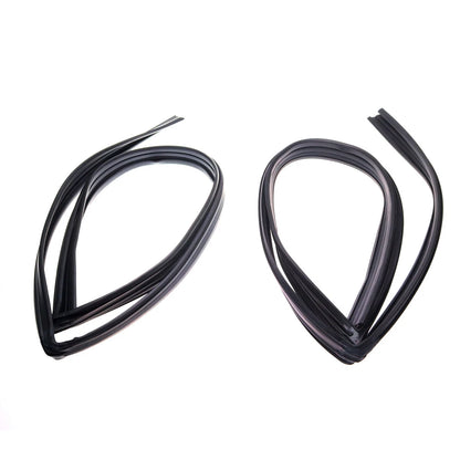 Front Glass Run Channel Seal Set for Mitsubishi Lancer Libero 1993-1996