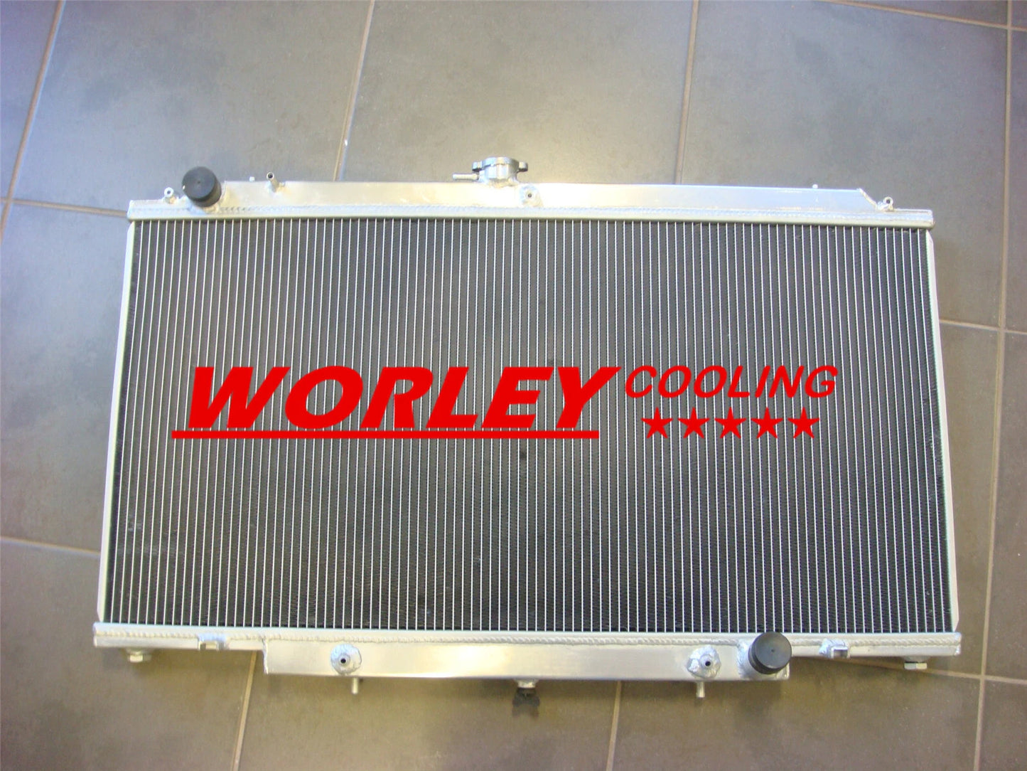 Aluminum Radiator + BLACK Hoses for Nissan Patrol Y61 4.5L (1997-2001)