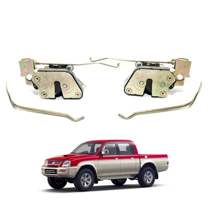 Front Door Lock Latch Set for Mitsubishi Triton Strada L200 1996-2006