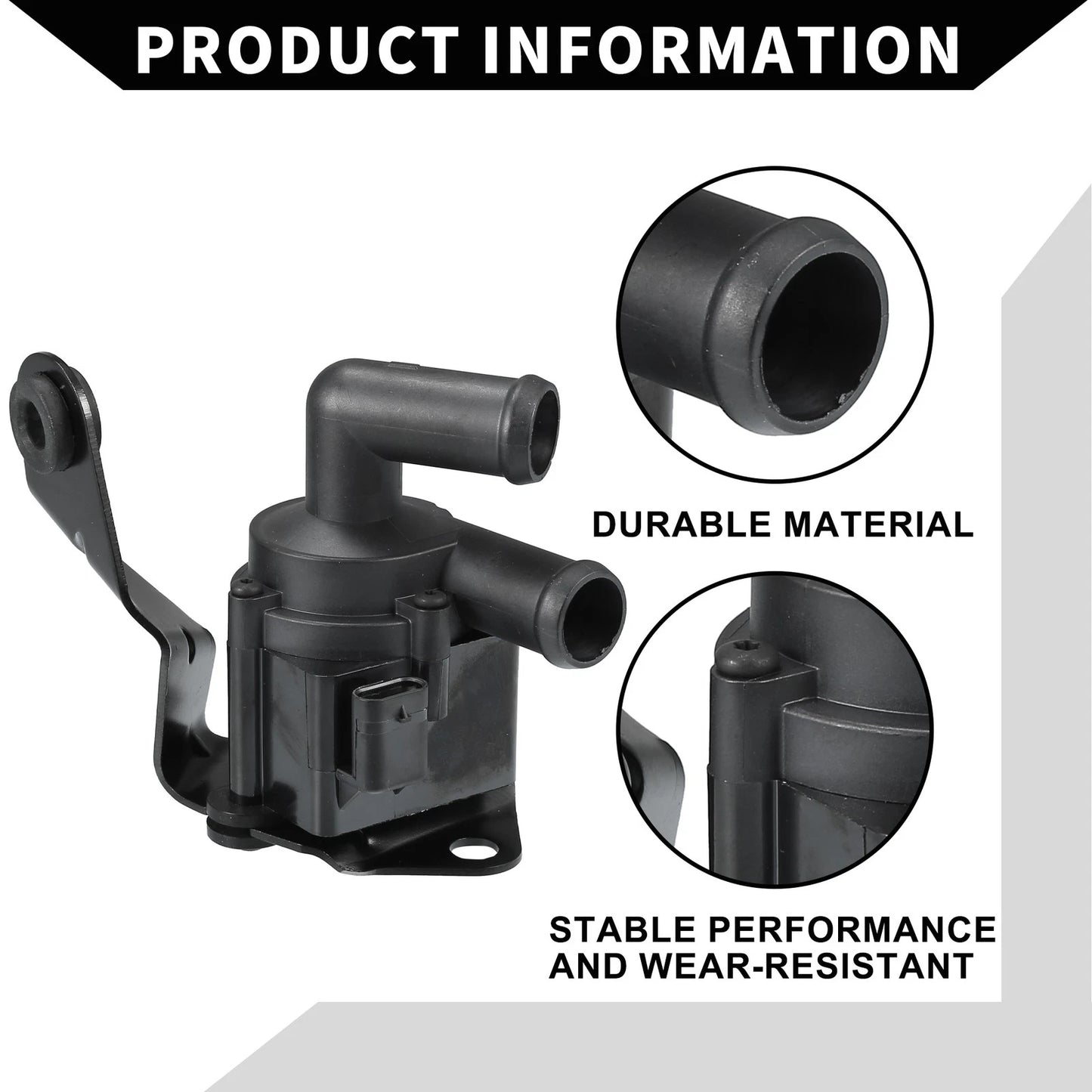 Auxiliary Water Pump for BMW F02 F04 F07 2009-2013 (2 x No. 64119183714)