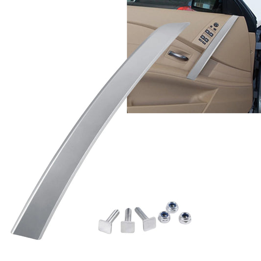 1 x Front Left Door Arm Grip Handle Cover for BMW E60 E61 (2004-2006) Silver
