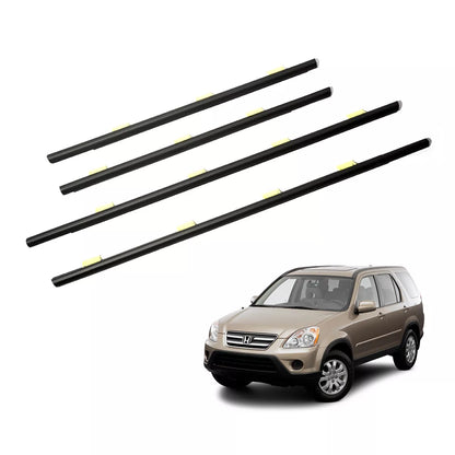 Front Rear Door Belt Moulding Weatherstrip for Honda CR-V 2002-2006