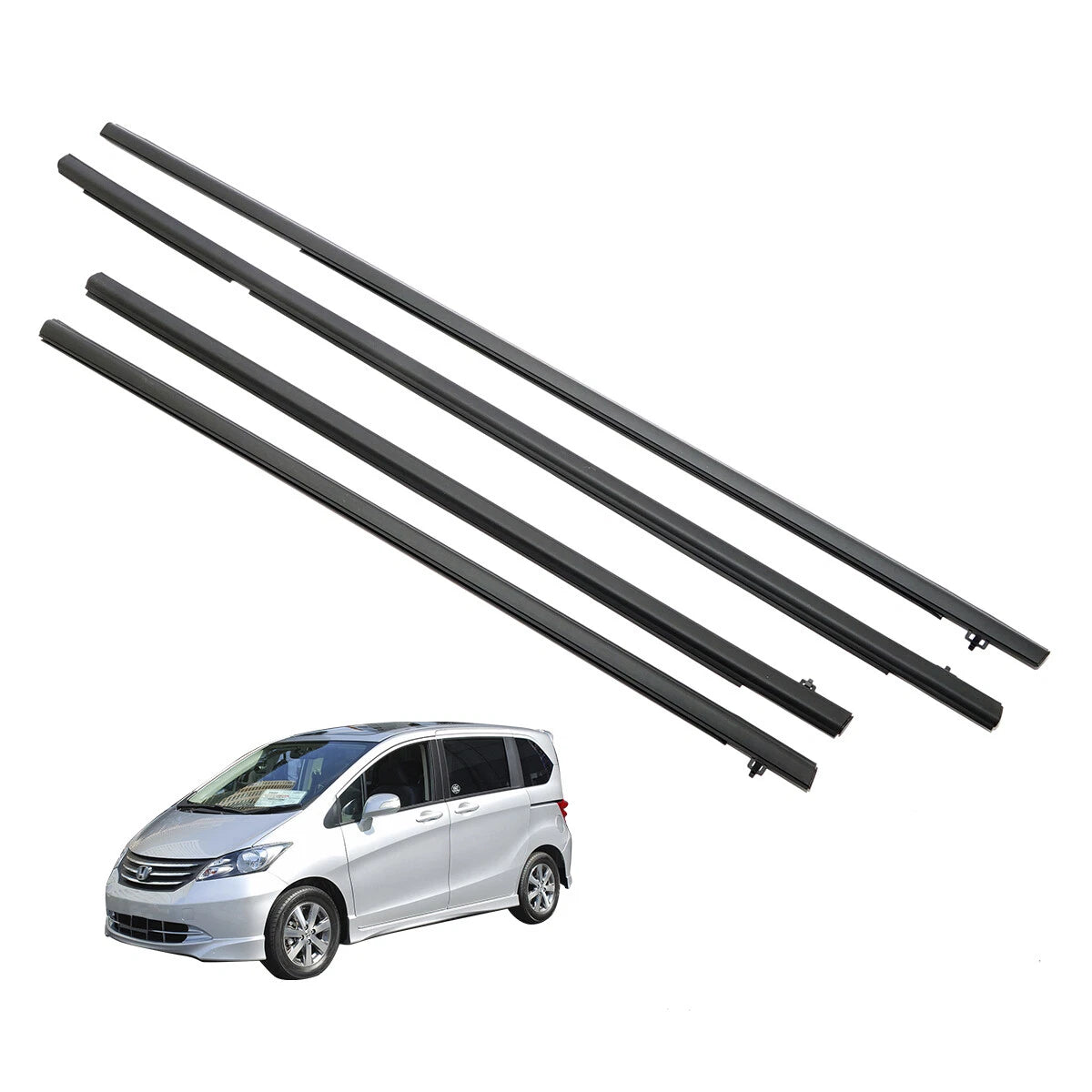 Door Belt Moulding Seal Set for Honda Freed 2008-2016