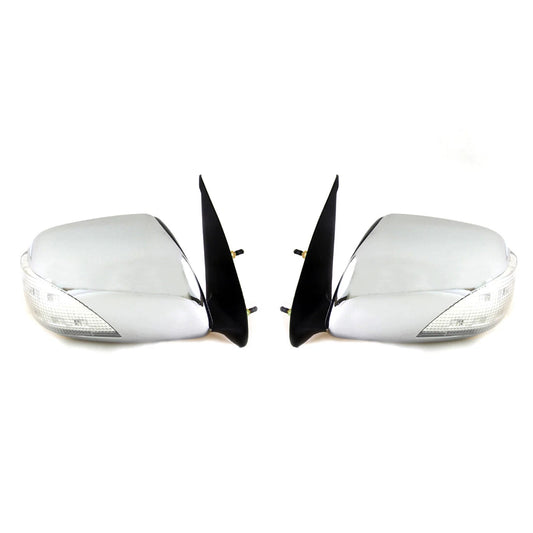LED Door Wing Mirrors x2 for Toyota HiluxMK6 2004-2016