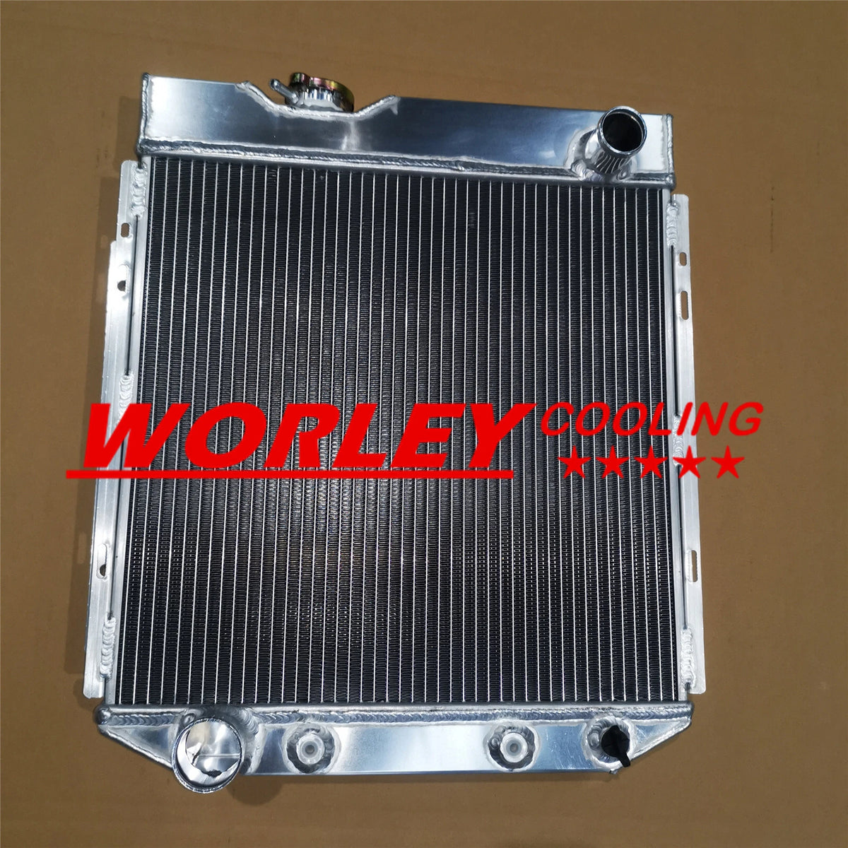44mm Aluminum Radiator for Ranchero (1961-1965) V8 Conversion AT 3-Cor ...