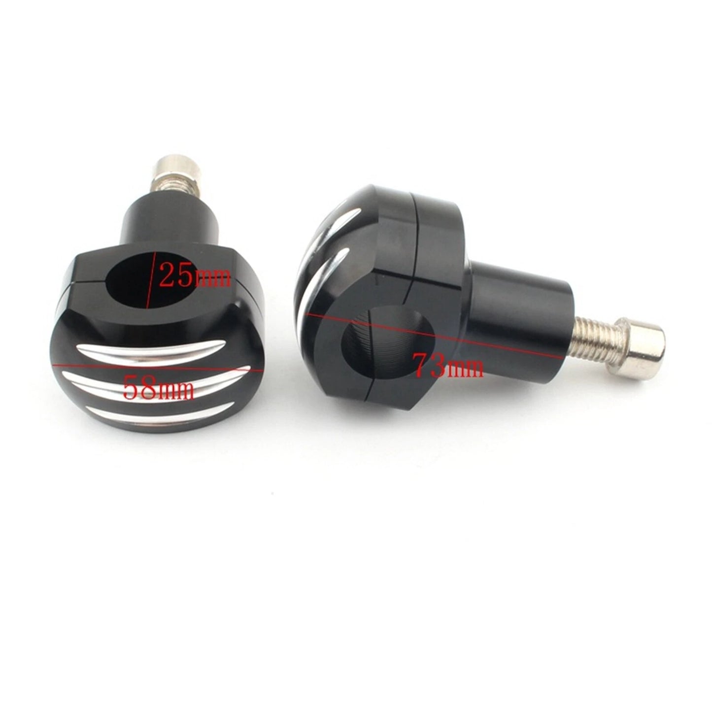1" 25MM Handlebar Riser Clamp for Yamaha Kawasaki Honda