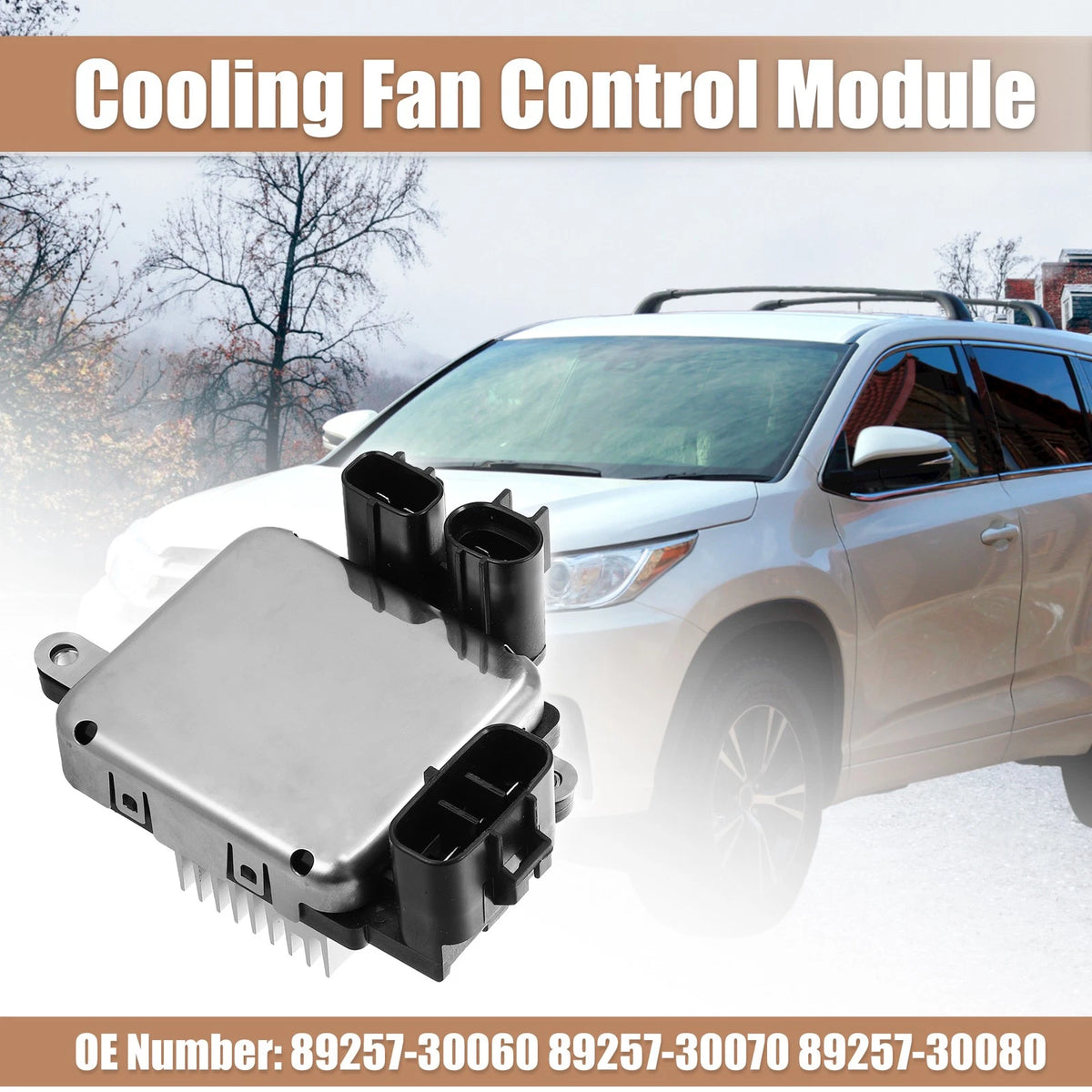 Engine Cooling Fan Control Module for Toyota (Fits Various Models ...