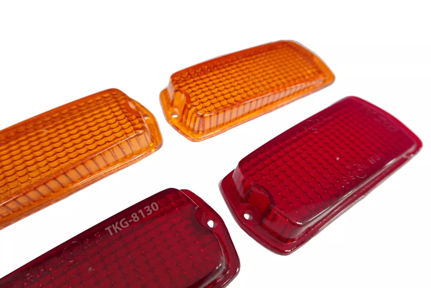 Luces de posición laterales naranja y rojo para Nissan Datsun Fairlady 510 120Y 240Z (1968-1973)