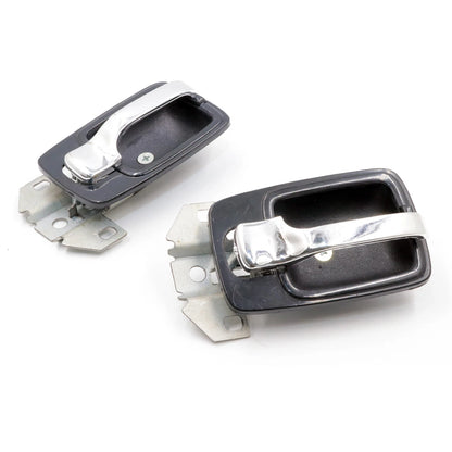 Door Handle Bezel Set Black for Nissan Datsun Ute 620 1972-1979
