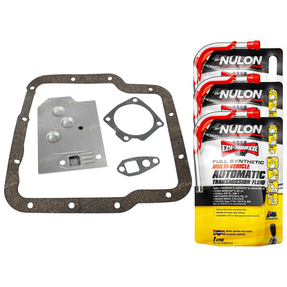 Auto Transmission Filter & Fluid Kit for Holden VK 6cyl 3.3L LL9 (1984-1986)