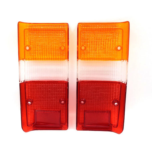 Rear Tail Light Lenses x2 for Toyota Land Cruiser J60 FJ60 BJ62 HJ60 1980-1990