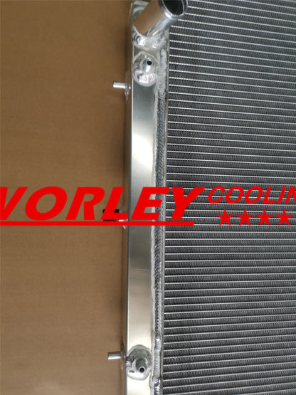 Aluminum Radiator + BLACK Hoses for Nissan Patrol Y61 Diesel (2000-2007)