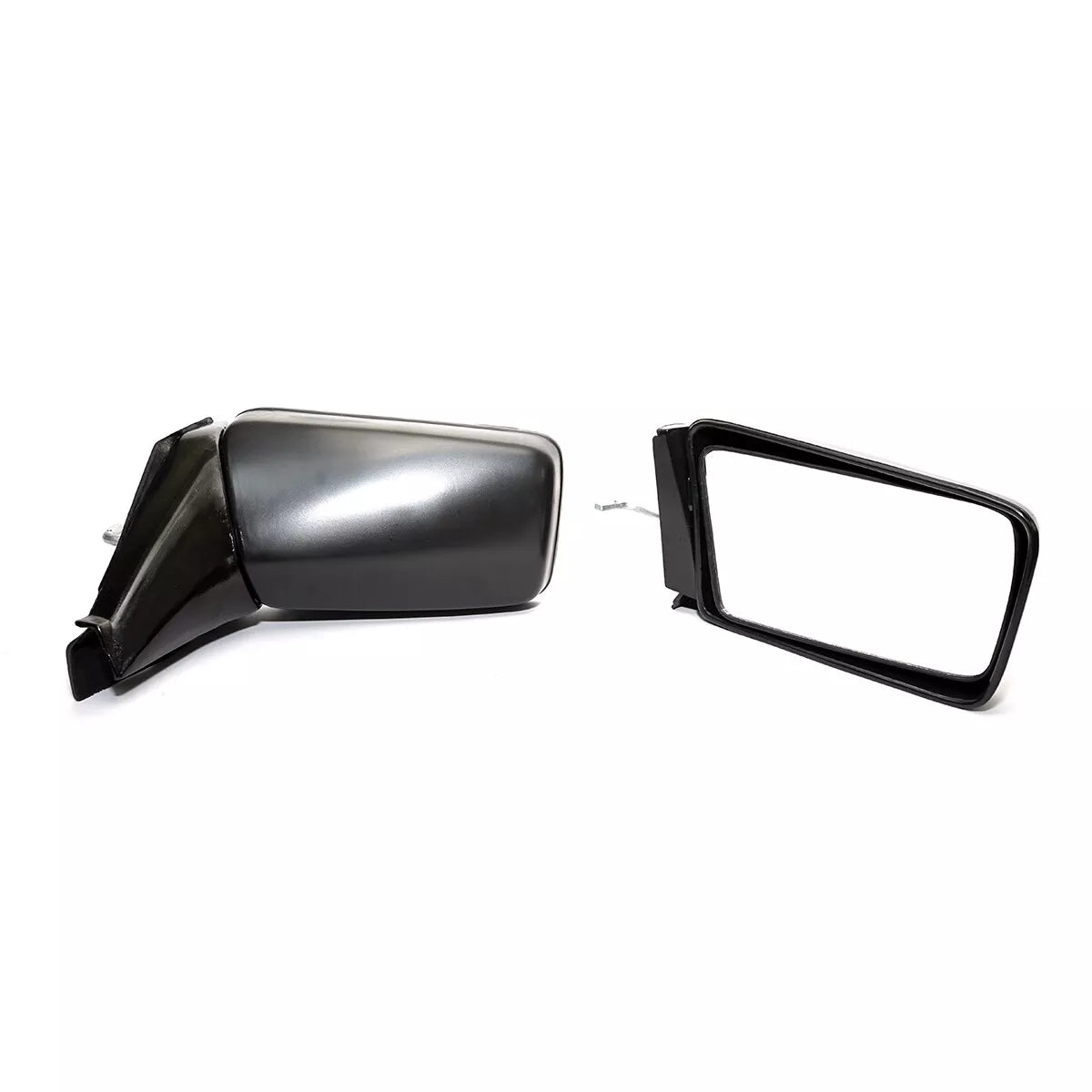 Black Door Mirror Set for Nissan Datsun Sunny Sentra Sedan 1985-1991