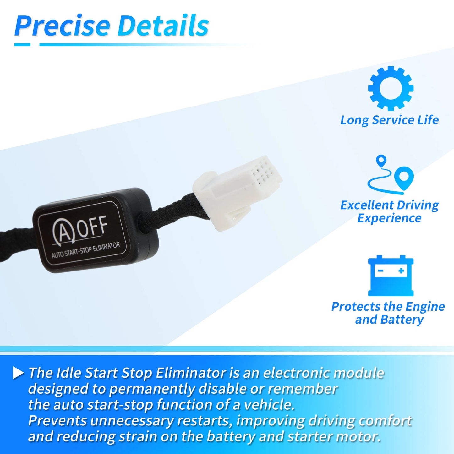 Auto Start Stop Eliminator for Toyota Corolla (2019-2023)