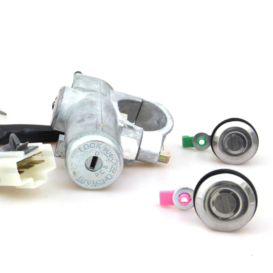 Ignition Cylinder Steering Door Fuel Lid Lock for Nissan Datsun 720 Navara D22