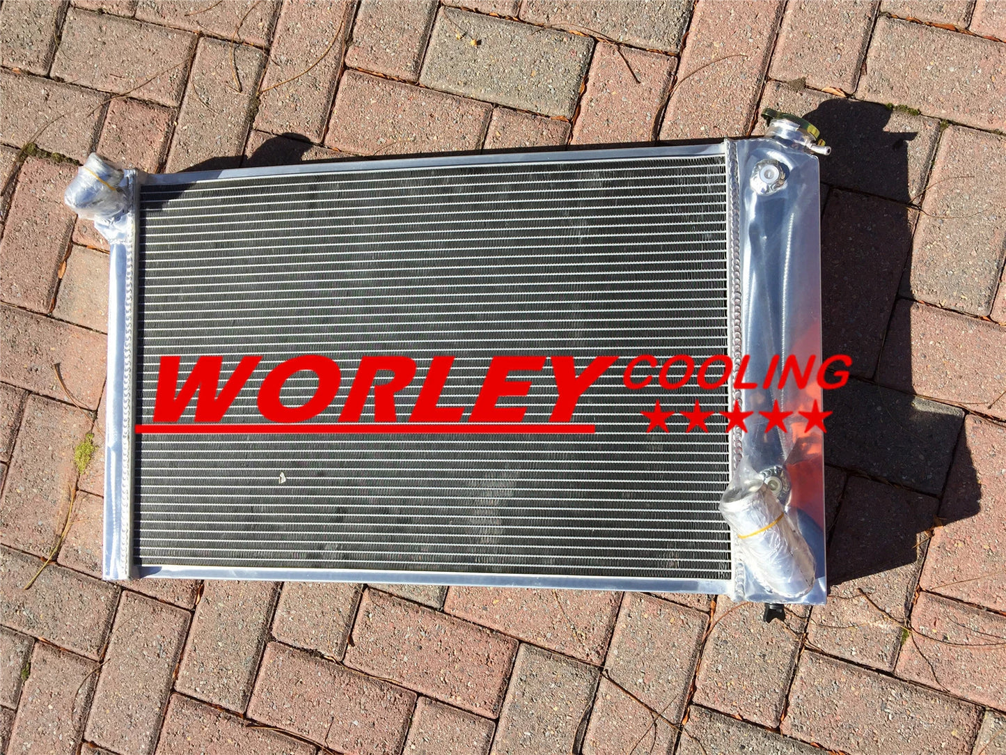 Aluminum Radiator for Corvette 5.7 V8 Small Block (1969-1972)