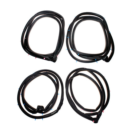Front & Rear Door Weatherstrip Set for Honda Civic Ferio Sedan 2001-2004