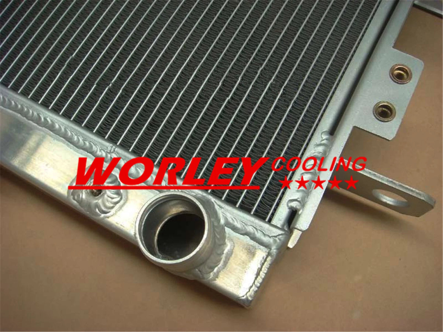 Aluminum Radiator + Blue Hose for Landcruiser HDJ78 HDJ79 HZJ78 HZJ79 (1990-2007)