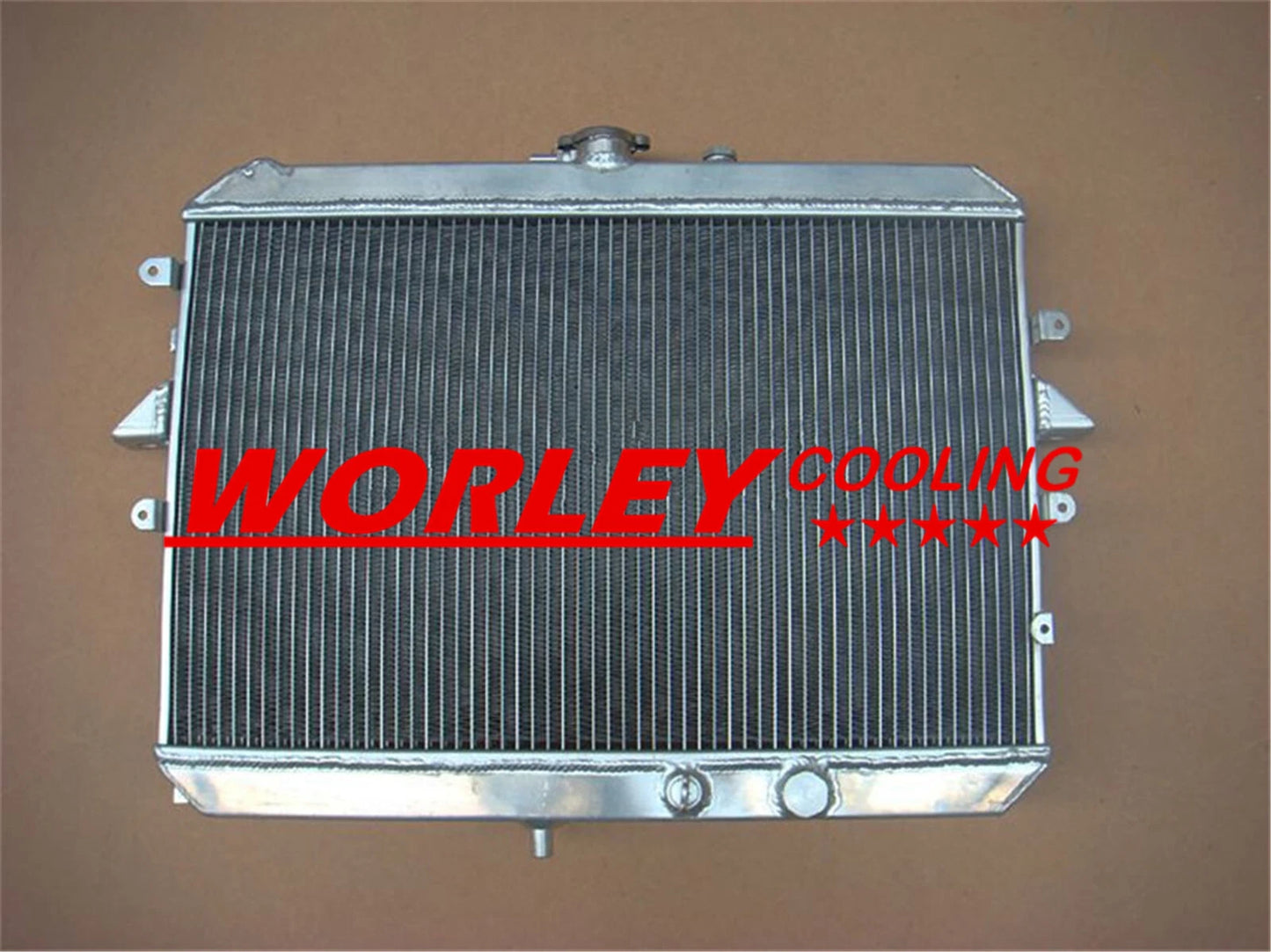 Aluminum Radiator + Fan for Ford Econovan/Mazda E2000 (1984-1997)