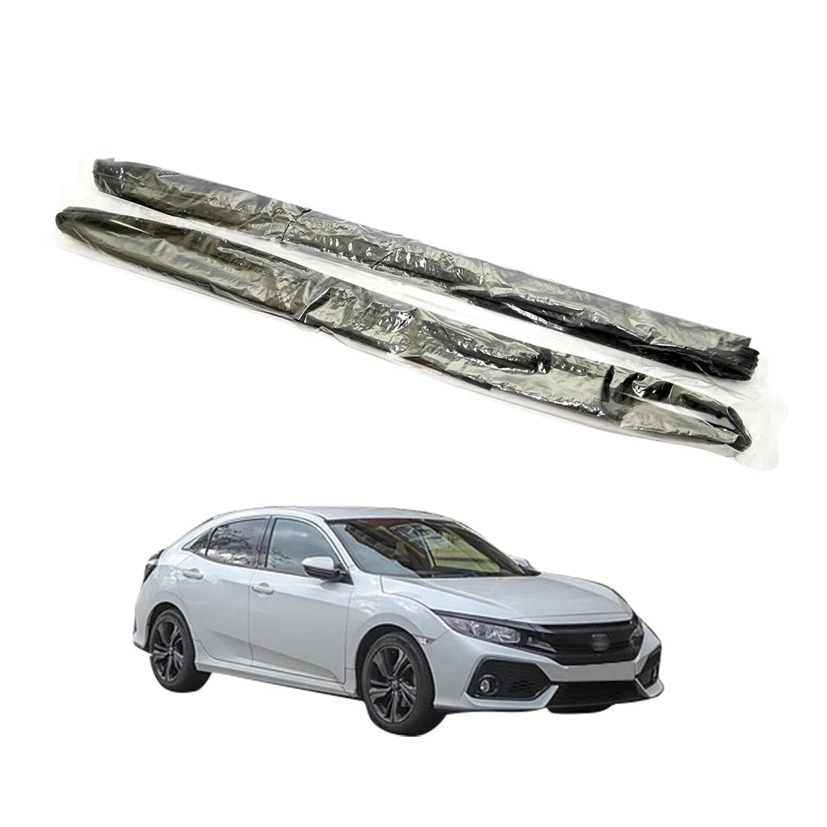 Front Door Glass Run Channel for Honda Civic Sedan 2017-2020