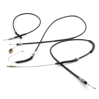 Hand Brake Cables Set for Nissan Datsun 720 Ute Long Wheelbase 1980-1989