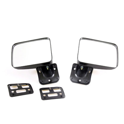Door Mirrors x2 Black for Mitsubishi L200 Warrior Strada G-Cab 1996-2006