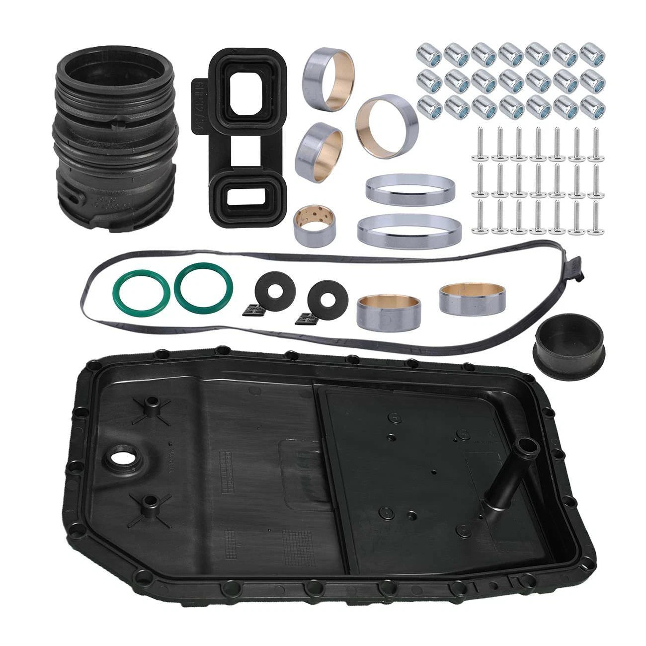 Auto Trans Oil Pan Filter Kit + Gasket for BMW E60 E70 E83 E90 (2001-2013)