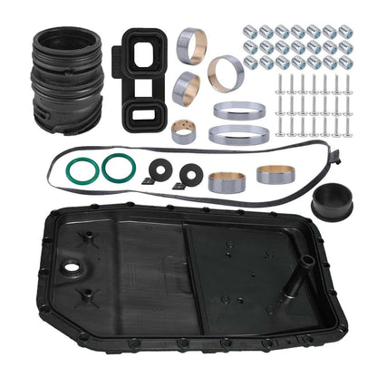 Auto Trans Oil Pan Filter Kit + Gasket for BMW E60 E70 E83 E90 (2001-2013)