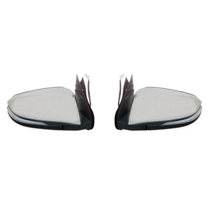 Chrome Electric Foldable Mirrors Set for Toyota Hilux KUN122 GUN123 TGN136 2015-2019