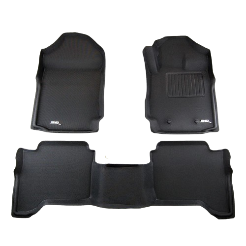 Full Set Rubber Floor Mats  Suits Ford Ranger PX1 PX2 PX3 Double Cab