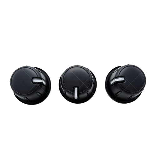 Heater Control Knobs X3  Suits Toyota Hilux KUN16