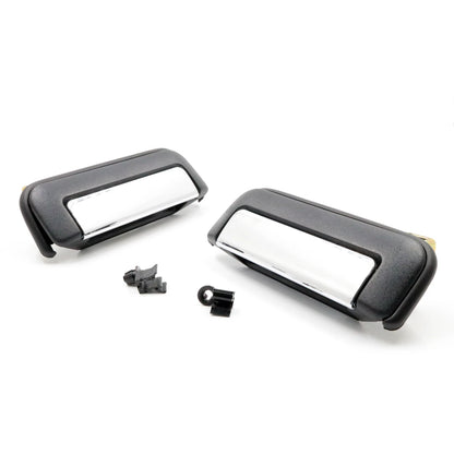 Outer Door Handle x2 for Mitsubishi L200 Triton ML MN Warrior 2005-2013