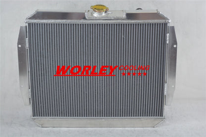 All Aluminum Radiator + Fan for Mitsubishi Pajero (2000-2006)